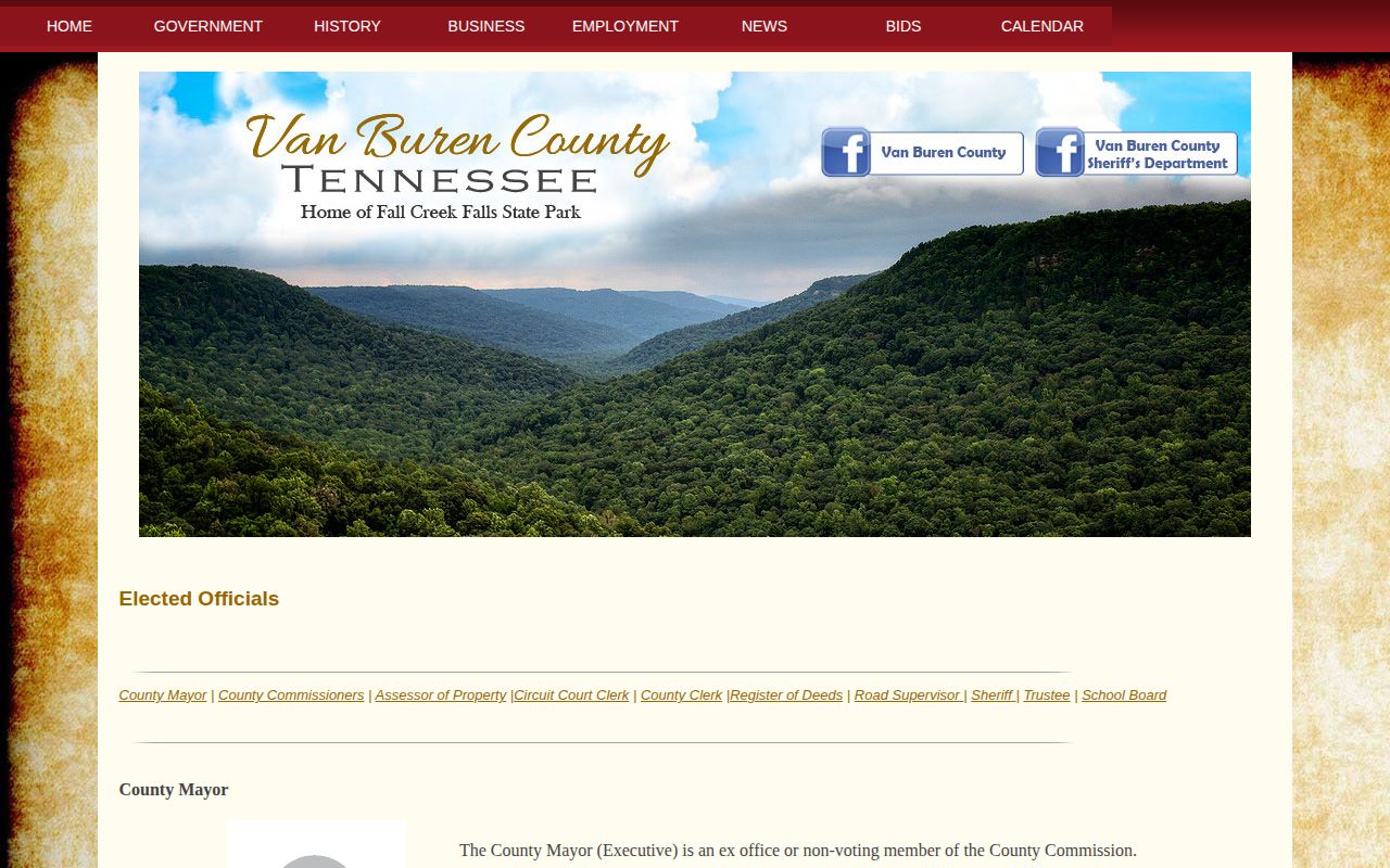 Van Buren County Jail release records contact